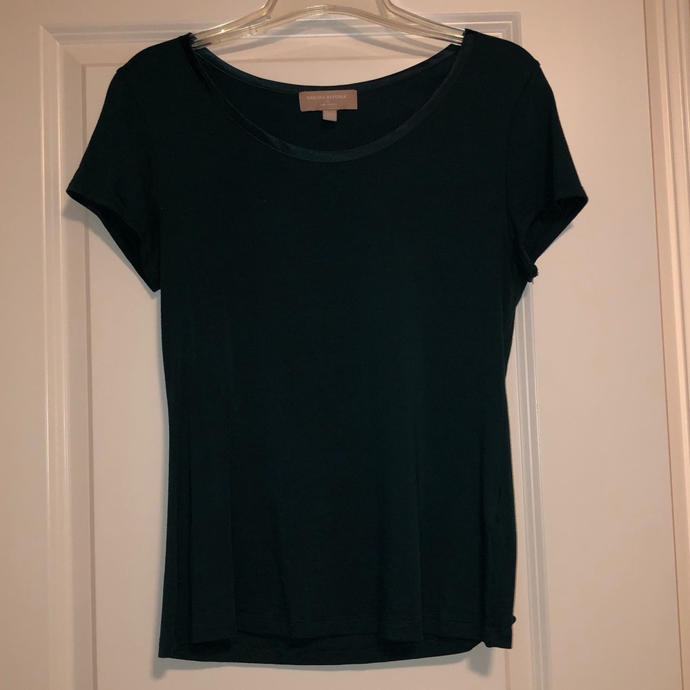 Teal Banana Republic Tee Shirt